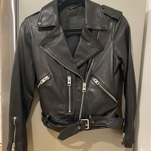 ALLSAINTS Balfern Leather Biker Jacket